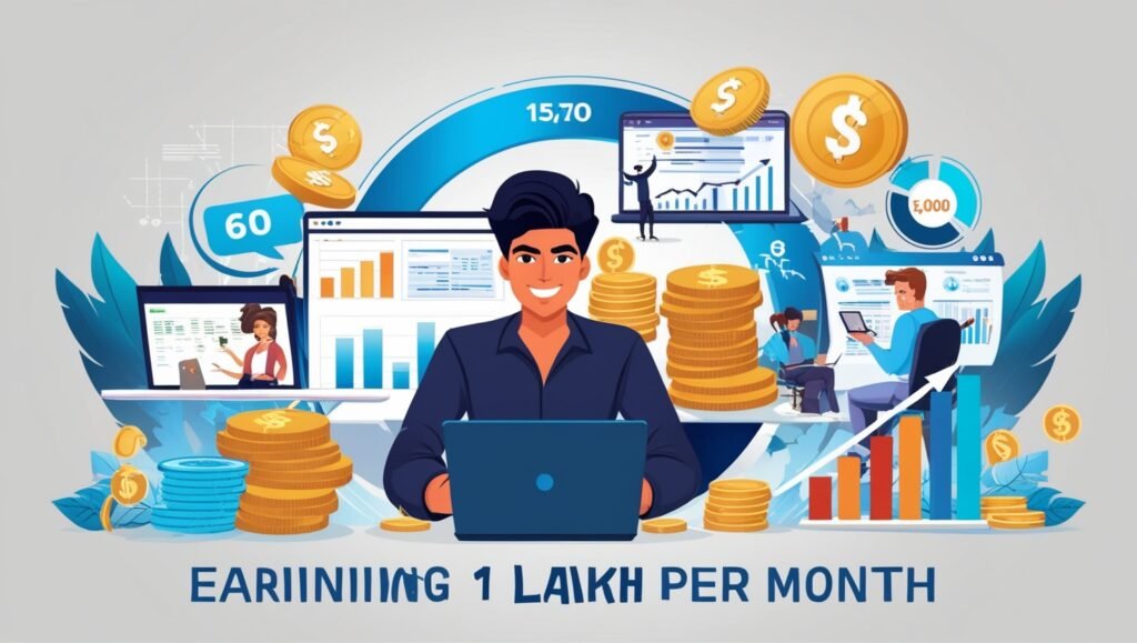 Achieving Financial Success by Earning 1 Lakh Per Month with skills.